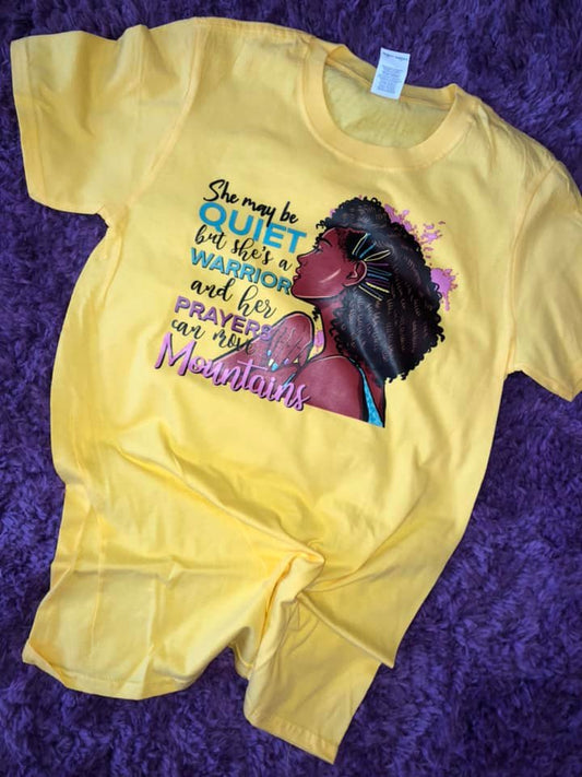 Warrior can Move Mountains Warrior can Move Mountains